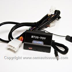 Toyota Bluetooth adapter iPhone Android