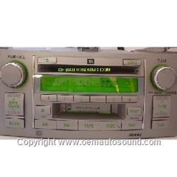 Toyota Solara 2003-2006 cd Tape Radio JBL  86120-AA120