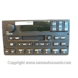 Ford Expedition Am/Fm tape Radio Stereo YL1F-18C870-GA