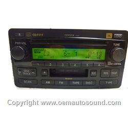 Toyota Tundra & Sequoia JBL CD Radio 86120-0C140