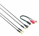 Dash mount auxiliary input jack is335