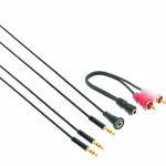 Dash mount auxiliary input jack is335