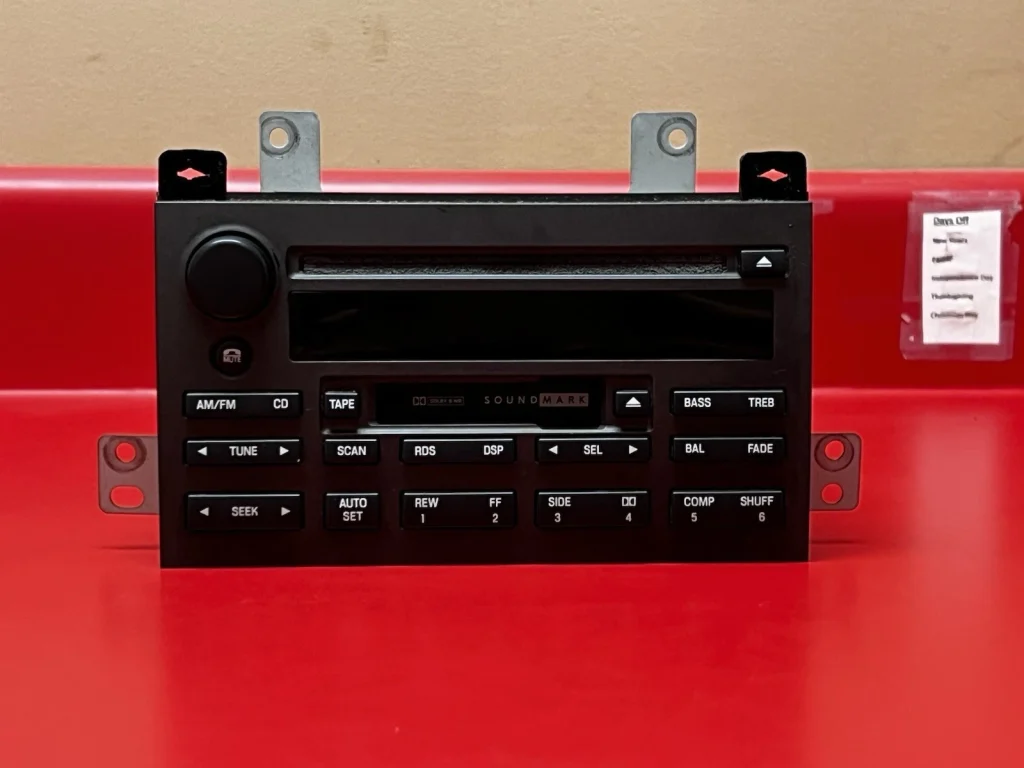 front radio face