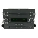 Front view Ford BL1T-18C869-CC radio with AUX and CD slot
