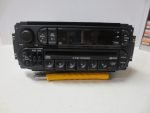 Close-up of faceplate control buttons and digital display RBQ radio